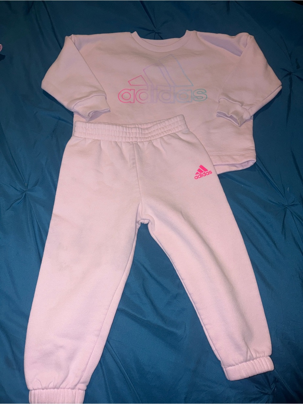 adidas girls 18m set
